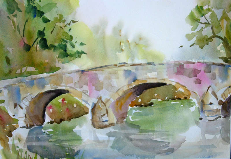 Burnside Bridge by Local Artist